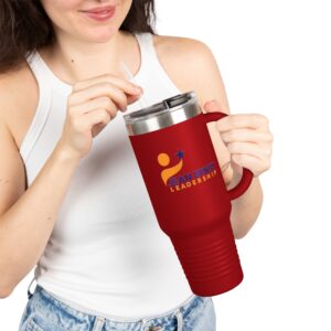 jean ernst leadership 40oz insulated travel mug