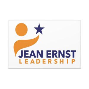 canvas art: jean ernst leadership logo wall art wrap