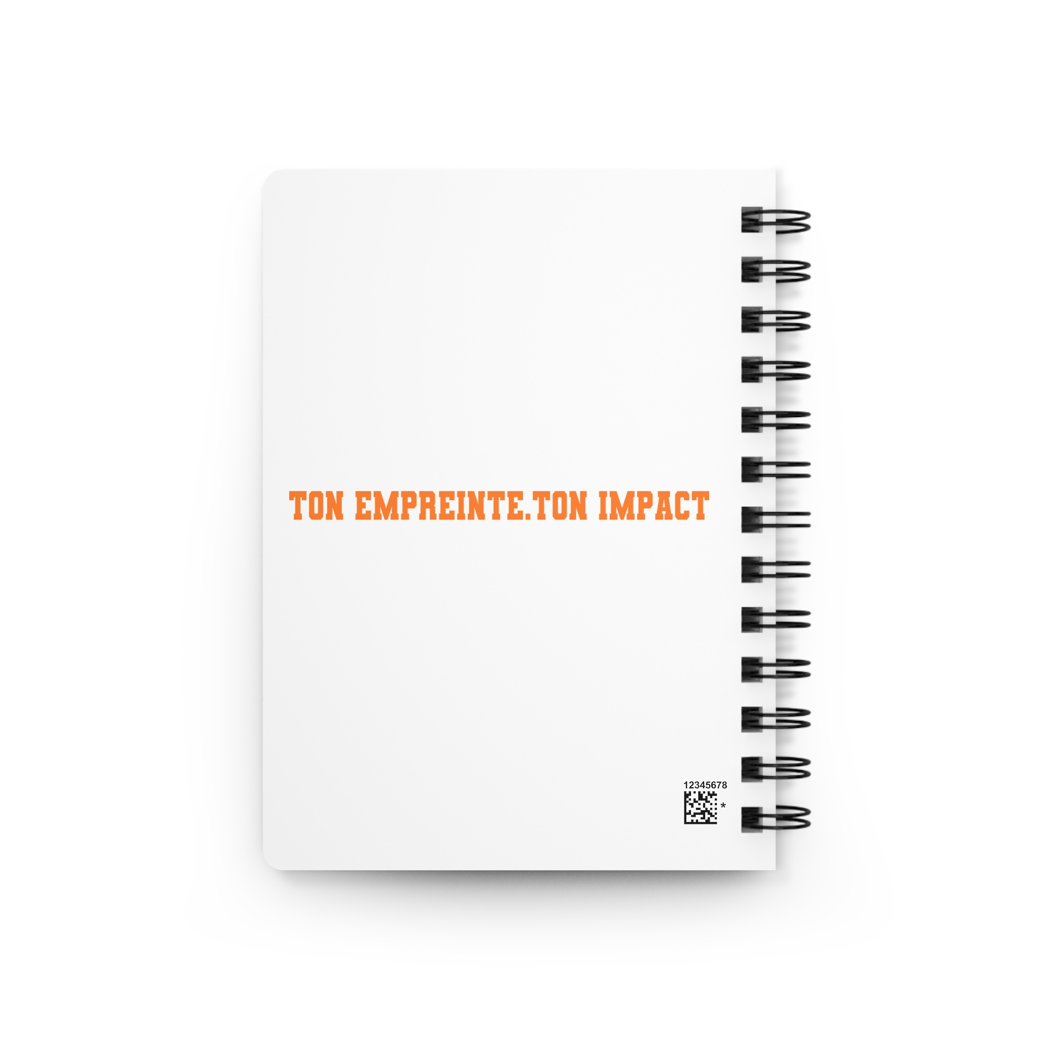 leadership spiral journal — "jean ernst leadership" inspirational notebook (ton empreinte, ton impact)